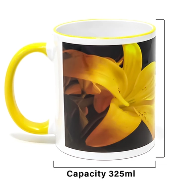 11 Oz Fringe Colour Custom printable Mugs